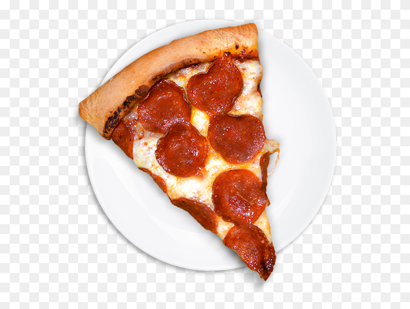 554x574 Descargar Png Rebanada De Pizza De Pepperoni Dientes De Pizza De Woodstock