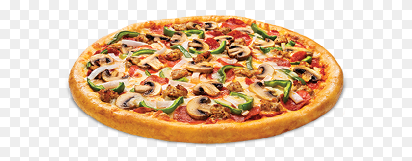 583x269 Descargar Png Pepperoni Pizza Stop Bangalore Menú, Alimentos Hd Png