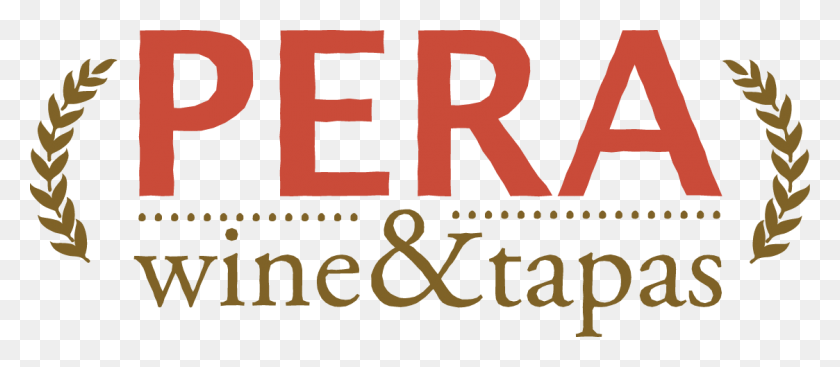 1123x443 Pera Wine Amp Tapas Restaurant Tapas Amp Wine Logo, Alphabet, Text, Word HD PNG Download