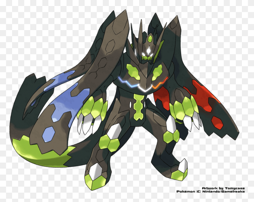 983x771 Percent Zygarde Zygarde Complete Forme, Ornament, Statue, Sculpture HD PNG Download