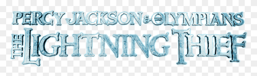 1266x311 Percy Jackson The Lightning Thief Logo, Word, Text, Alphabet HD PNG Download