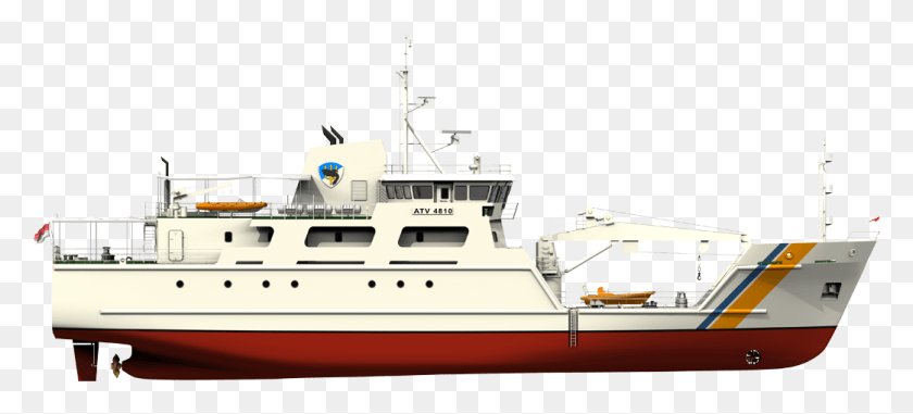 1042x430 Perfect Buoy Boat For Buoy Handling And Other Maintenance Fishing Trawler, Vehicle, Transportation, Watercraft HD PNG Download