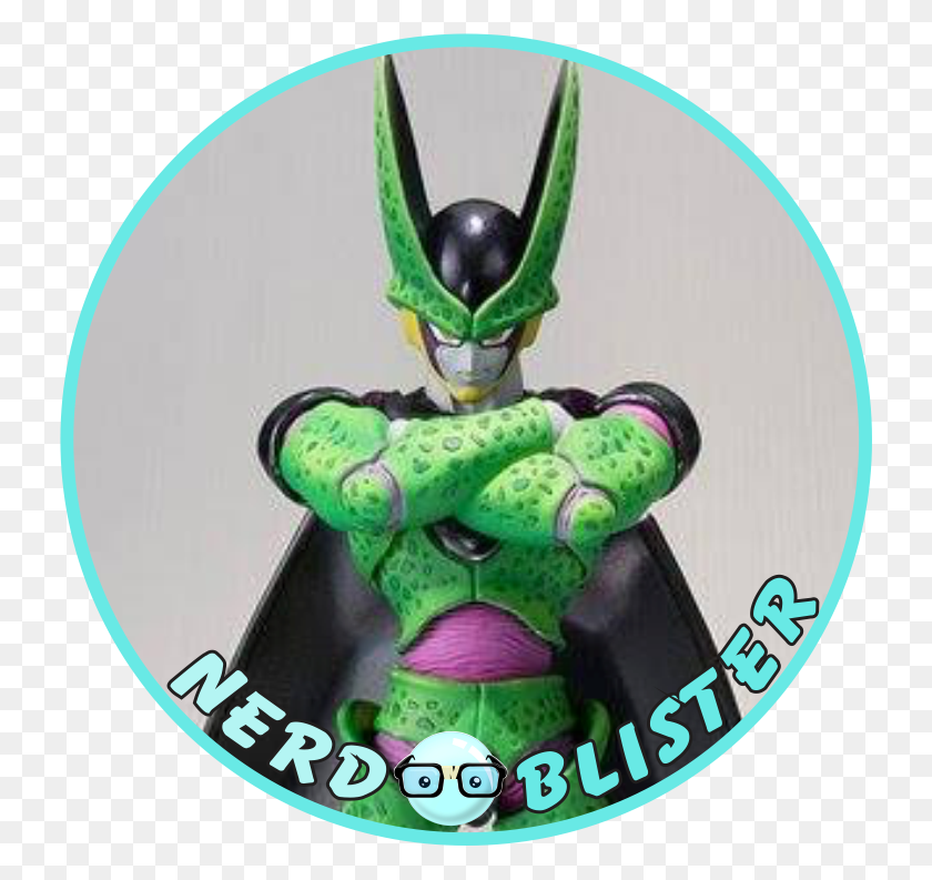 732x733 Perfect Cell Premium Color S Dragon Ball Z Cells, Figurine, Green, Toy HD PNG Download