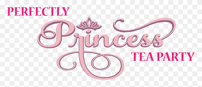 2019x792 Perfectly Princess Tea Party Princess Party, Text, Label, Alphabet HD PNG Download