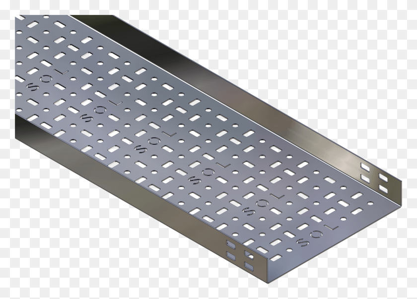 4837x3373 Perforated Cable Trays Computer Keyboard, Rug, Machine, Grille HD PNG Download