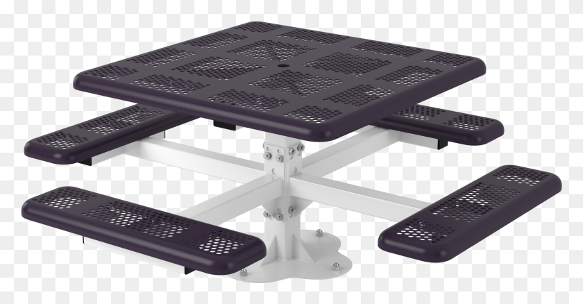 2374x1152 Perforated Picnic Table Picnic Table, Electronics, Hardware, Computer HD PNG Download