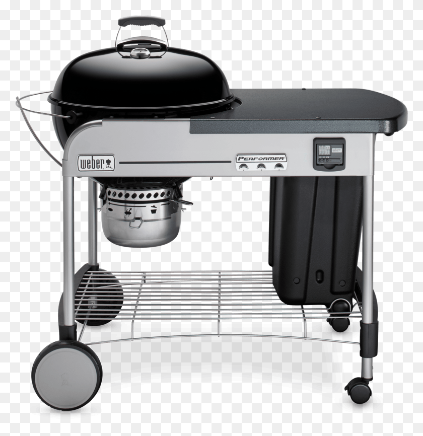 1227x1269 Performer Premium Charcoal Grill 22 Weber Performer Premium, Appliance, Machine, Cooktop HD PNG Download