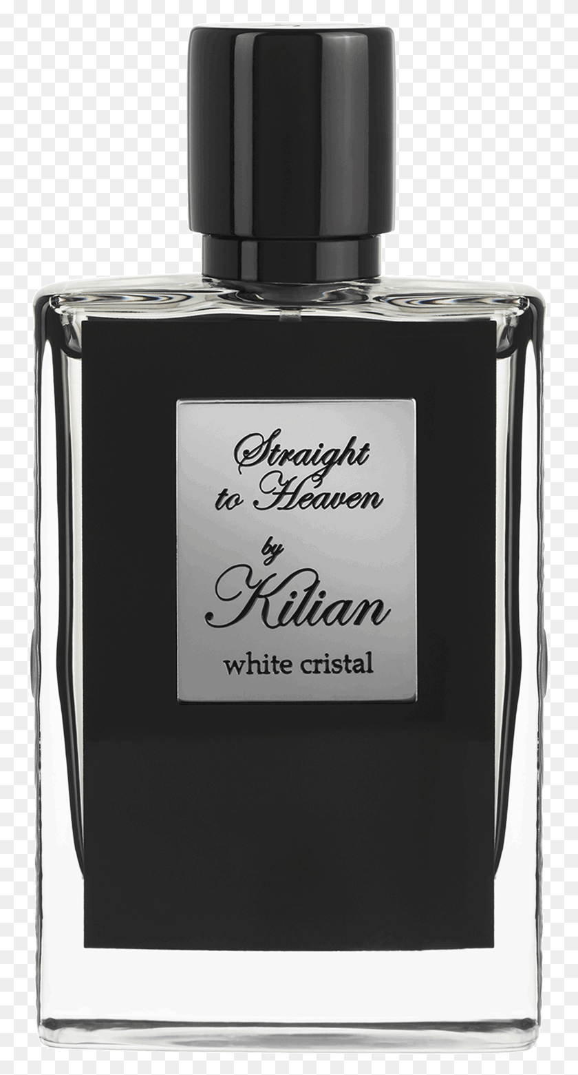 753x1501 Descargar Png Perfume Straight To Heaven White Cristal De Kilian Kilian Back To Black, Botella, Cosméticos, Licor Hd Png
