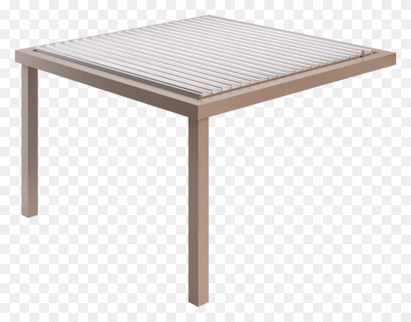 784x603 Pergola Ligne Roset Table, Furniture, Wood, Plywood HD PNG Download