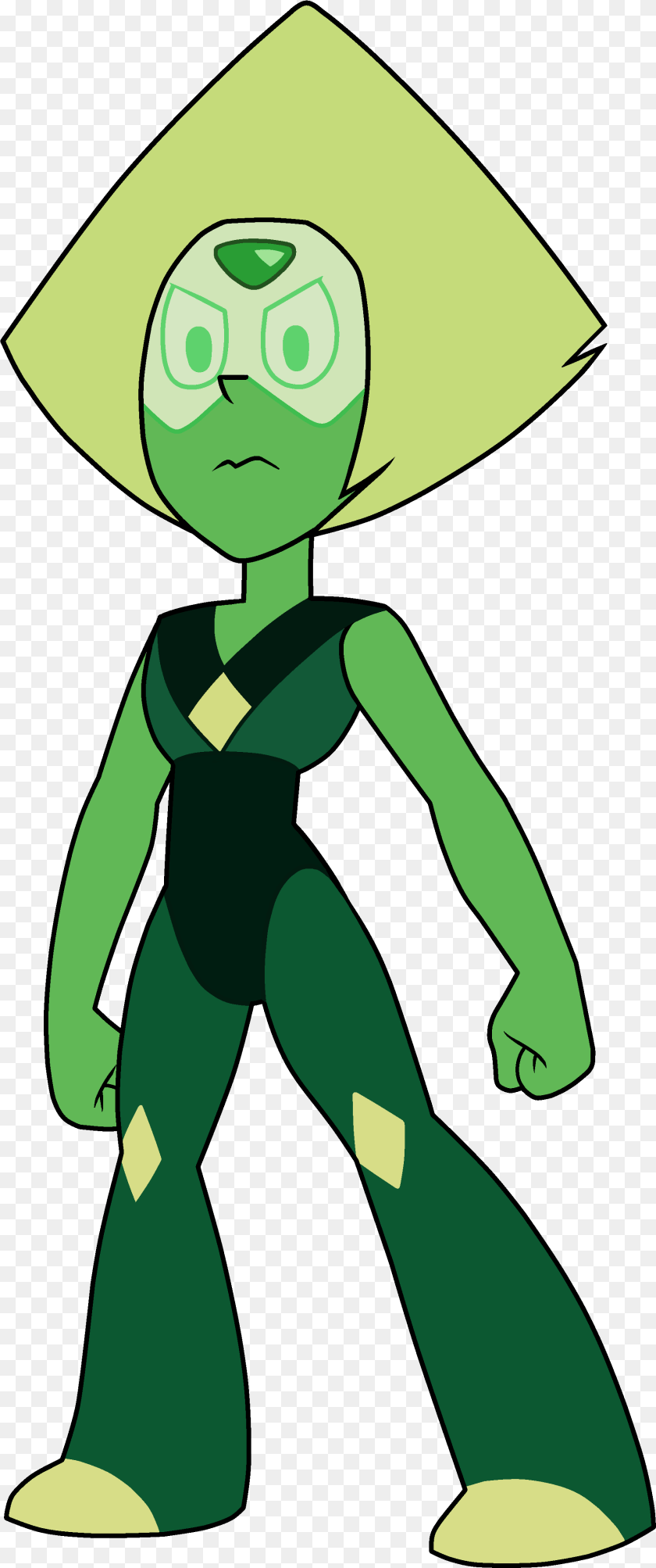 1844x4404 Peridot Drill Palette Peridot, Elf, Green, Person, Cape Transparent PNG