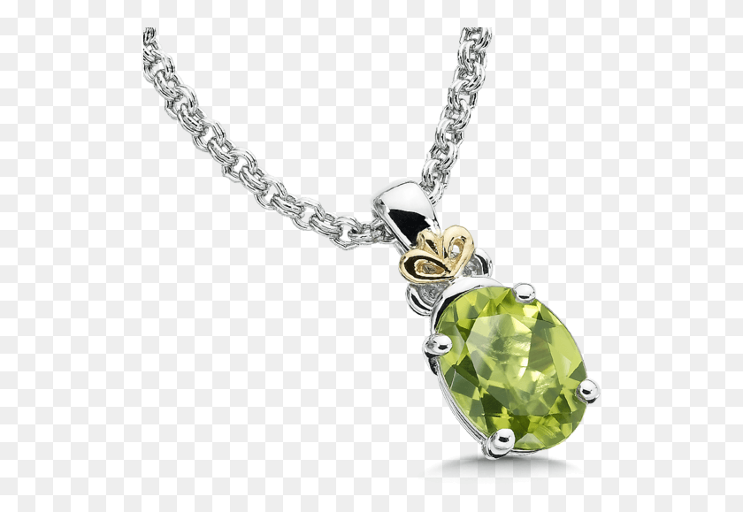 518x519 Peridot Pendant In 18k Gold Amp Sterling Silver Peridot Jewelry, Necklace, Accessories, Accessory HD PNG Download