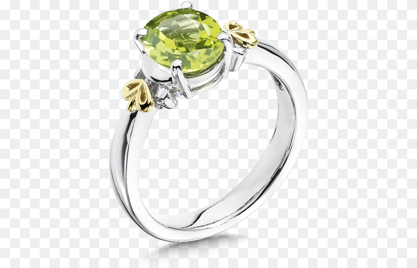 406x540 Peridot Ring In 18k Gold Amp Sterling Silver Pre Engagement Ring, Accessories, Jewelry, Gemstone, Diamond Sticker PNG