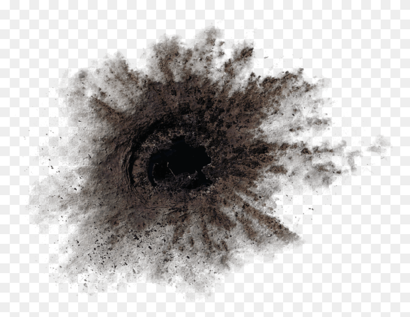 1401x1061 Permalink Transparent Explosion Impact, Hole HD PNG Download