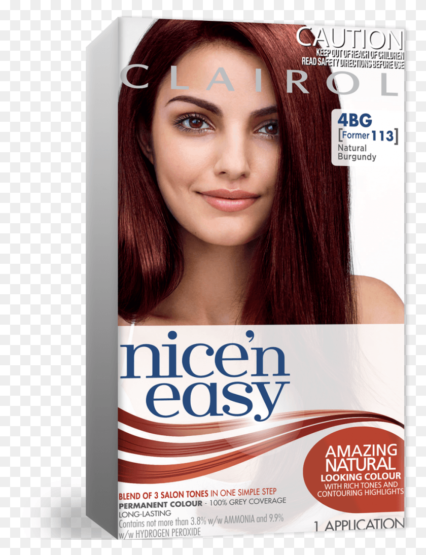 913x1211 Permanent Red Hair Colour Pertaining To Best Burgundy Nice N Easy, Face, Person, Human HD PNG Download