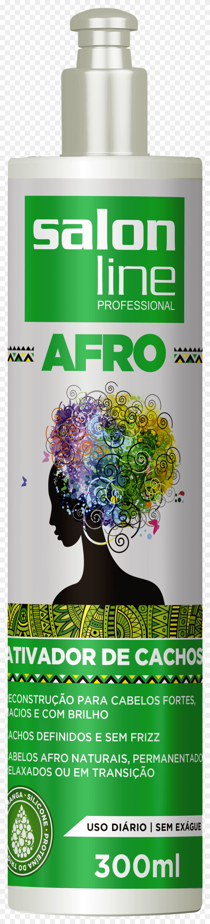925x4294 Permanente Afro Ativador De Cachos 300 Мл Gel De Queratina Salon Line, Графика, Плакат Hd Png Скачать