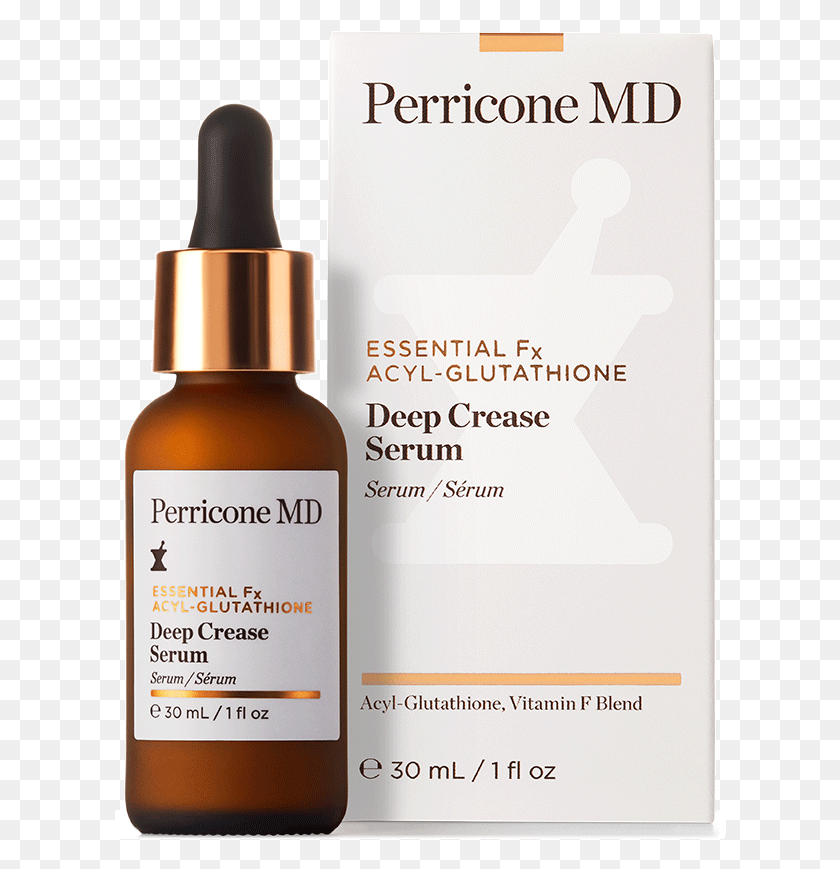 612x809 Perricone Md Essential Fx Acyl Glutathione Deep Crease, Bottle, Cosmetics, Label HD PNG Download