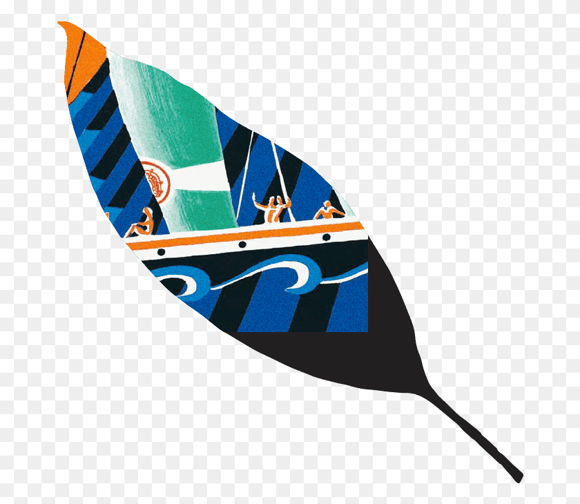 676x670 Perrier Anytime Flag, Oars, Paddle, Sea HD PNG Download