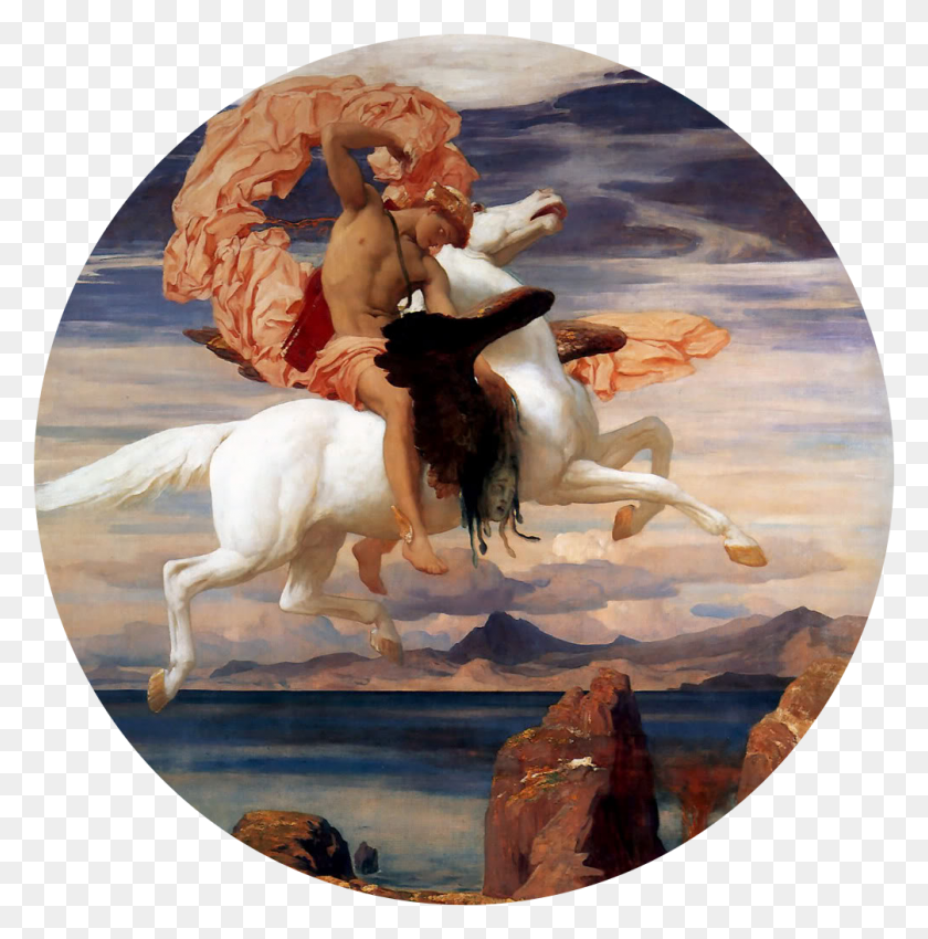 1005x1019 Perseus On Pegasus Hastening To The Rescue Of Andromeda Perseus On Pegasus Hastening To The Rescue, Dance Pose HD PNG Download