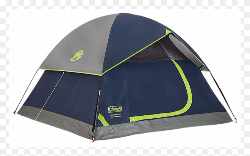 801x478 Person Base Camp Tent From Bass Pro Shops Coleman Sundome 4 Person Dome Tent, Mountain Tent, Leisure Activities, Camping HD PNG Download