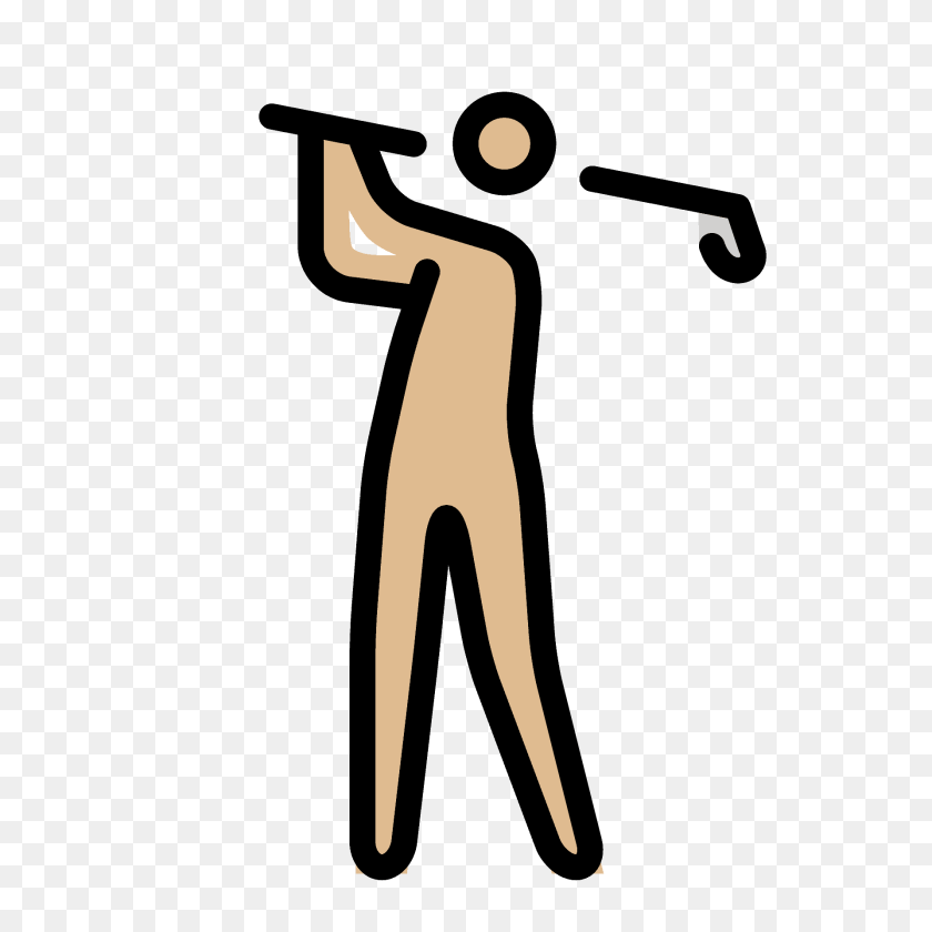 1920x1920 Person Golfing Emoji People, Photography Clipart PNG
