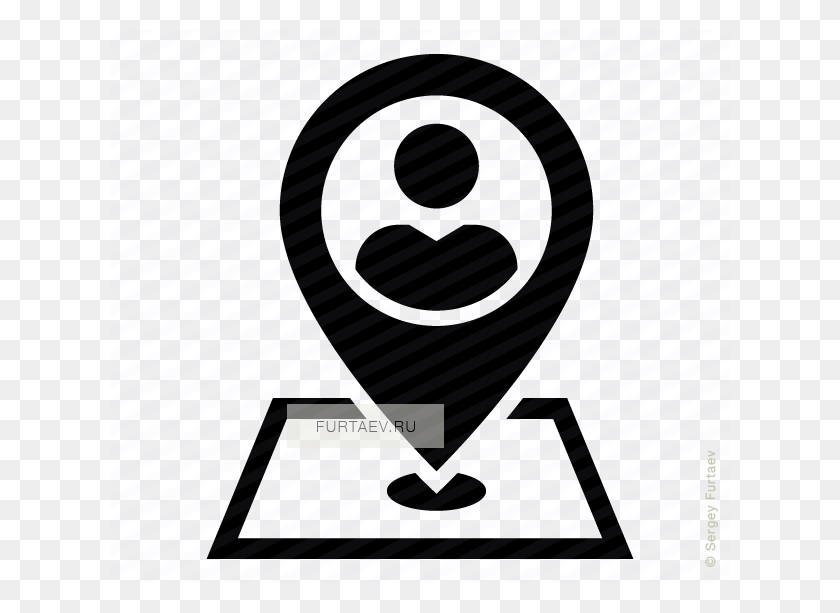 620x553 Person Icons Location Person Map Icon, Tape, Symbol, Text HD PNG Download