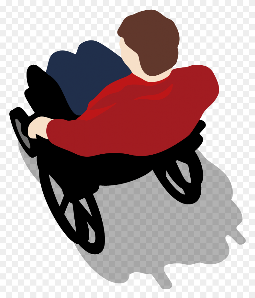 801x946 Person In A Wheelchair Wheelchair, Human, People, Sport HD PNG Download