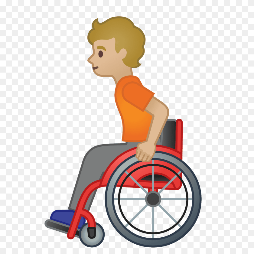 1920x1920 Person In Manual Wheelchair Emoji Clipart, Furniture, Chair, Face, Head Sticker PNG
