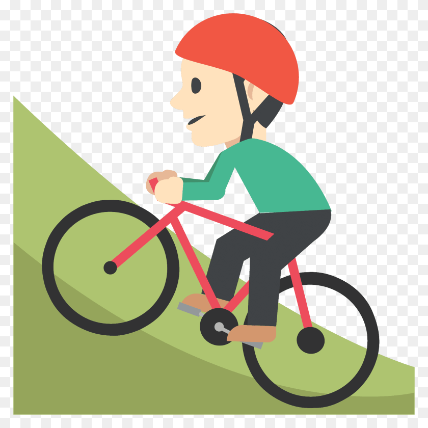 1920x1920 Person Mountain Biking Emoji Clipart, Bicycle, Transportation, Vehicle, Cycling Transparent PNG