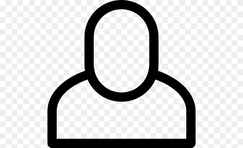 Person Outline Symbol PNG