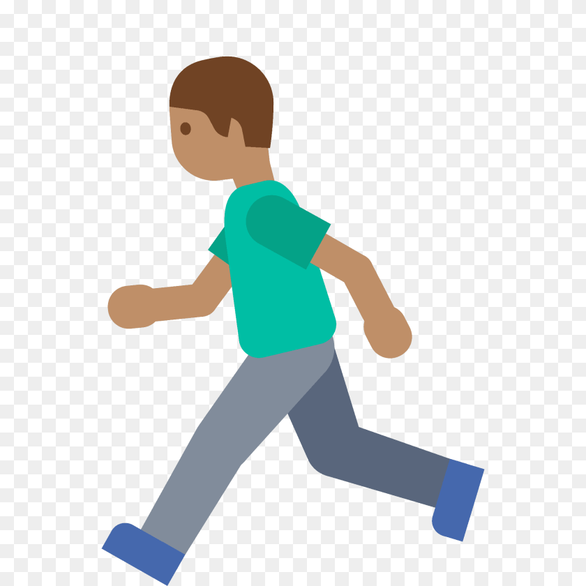Person Running Emoji Clipart, Walking, Clothing, Pants, Face Sticker PNG