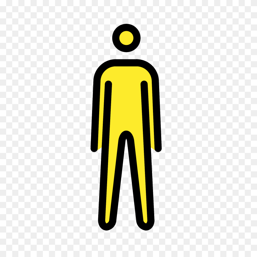 1920x1920 Person Standing Emoji Clipart, Sign, Symbol PNG