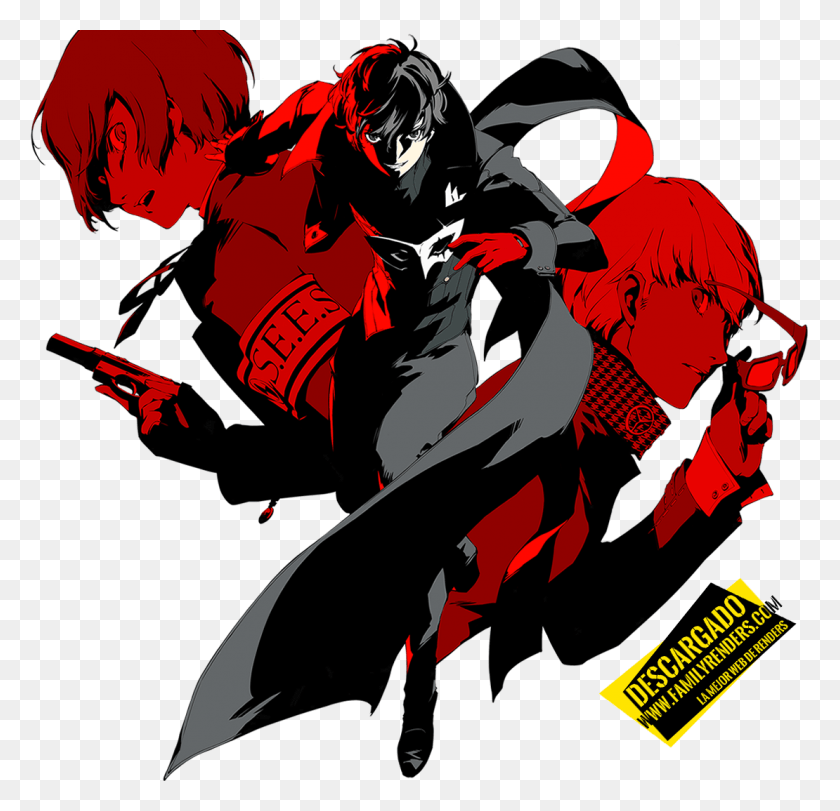 1110x1070 Persona 3 Portable, Person, Human, Advertisement HD PNG Download