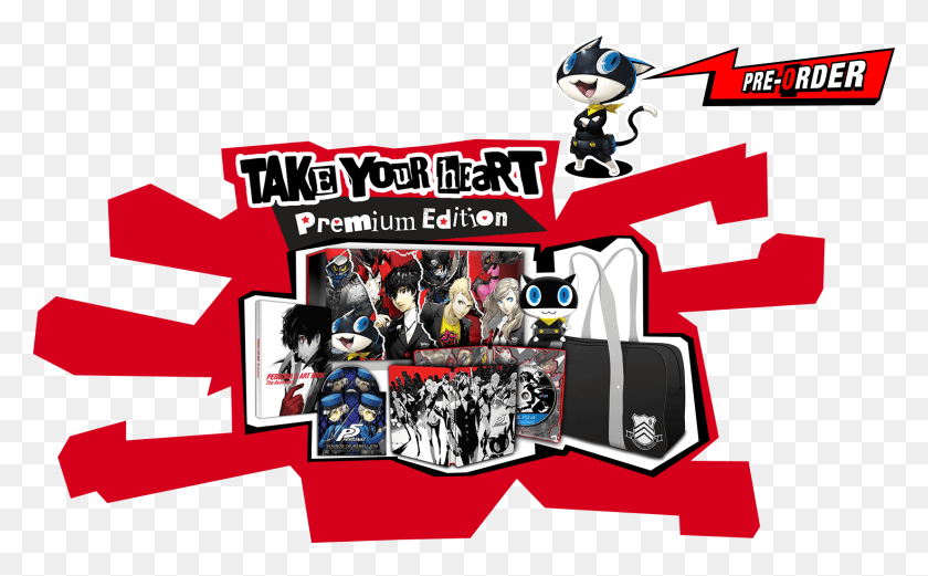 1650x976 Persona 5 Update Highlights Persona 5 Steal Your Heart Edition, Человек, Человек, Плакат Png Скачать