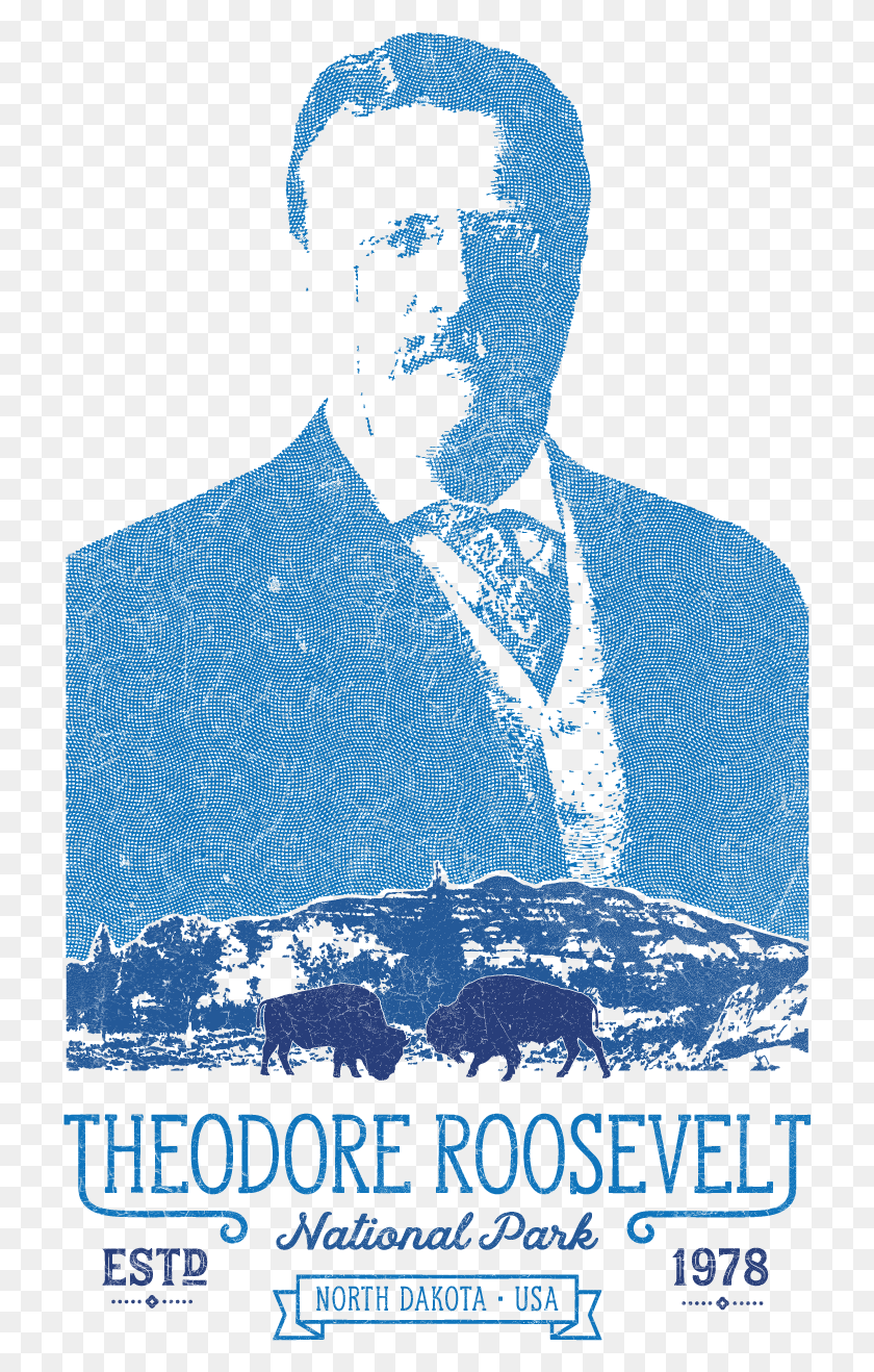719x1258 Personable Masculine T Shirt Design For Theodore Roosevelt Poster, Advertisement, Clothing, Apparel HD PNG Download