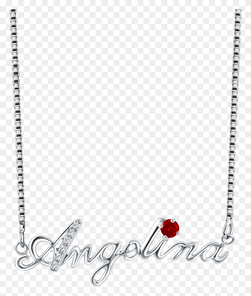 961x1146 Personalised Name Silver Necklace Svc064 3 Chain, Pendant, Jewelry, Accessories HD PNG Download