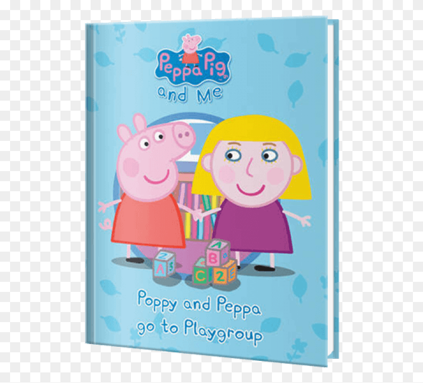 509x701 Descargar Png Personalizado Peppa Pig Libro, Anuncio, Cartel, Folleto Hd Png