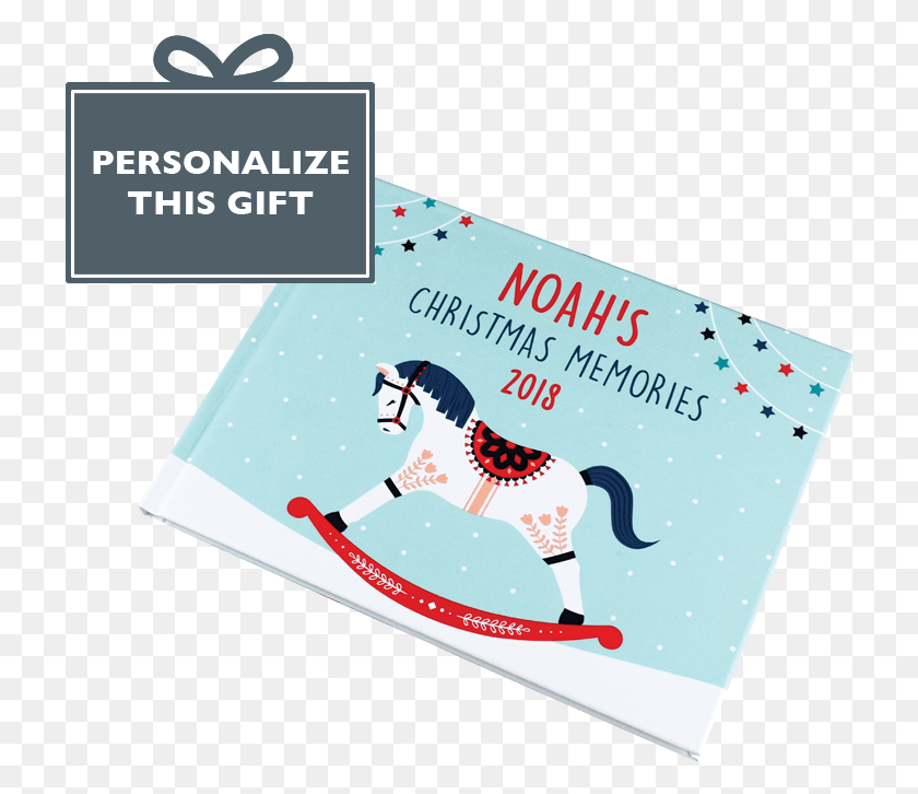 722x666 Personalised Rocking Horse Christmas Memory Journal Personalised Diary, Poster, Advertisement, Flyer HD PNG Download