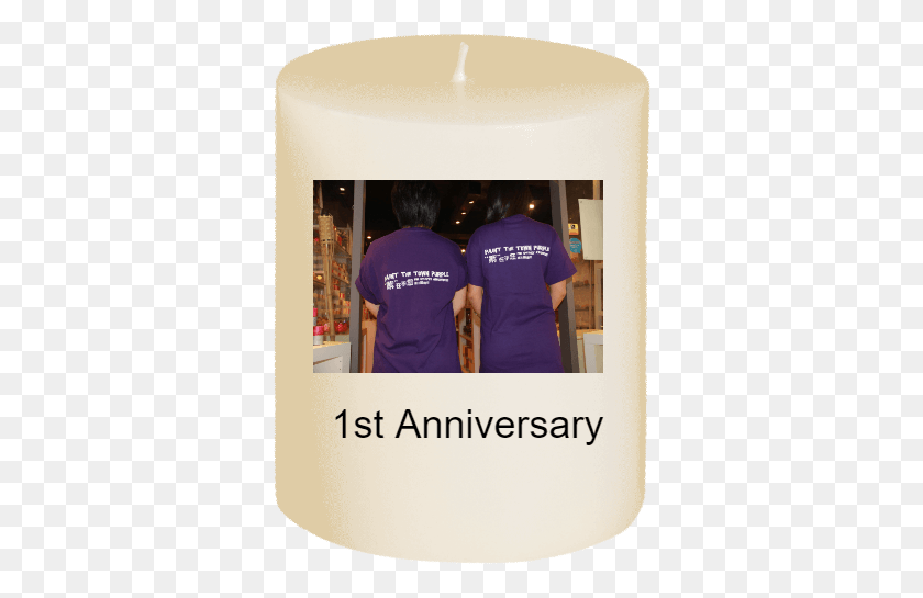 344x485 Personalized Candle Unity Candle, Clothing, Apparel, Person HD PNG Download