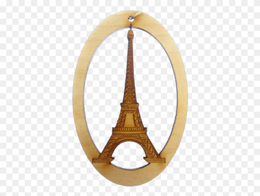 377x572 Personalized Eiffel Tower Ornament Brass, Symbol, Logo, Trademark HD PNG Download
