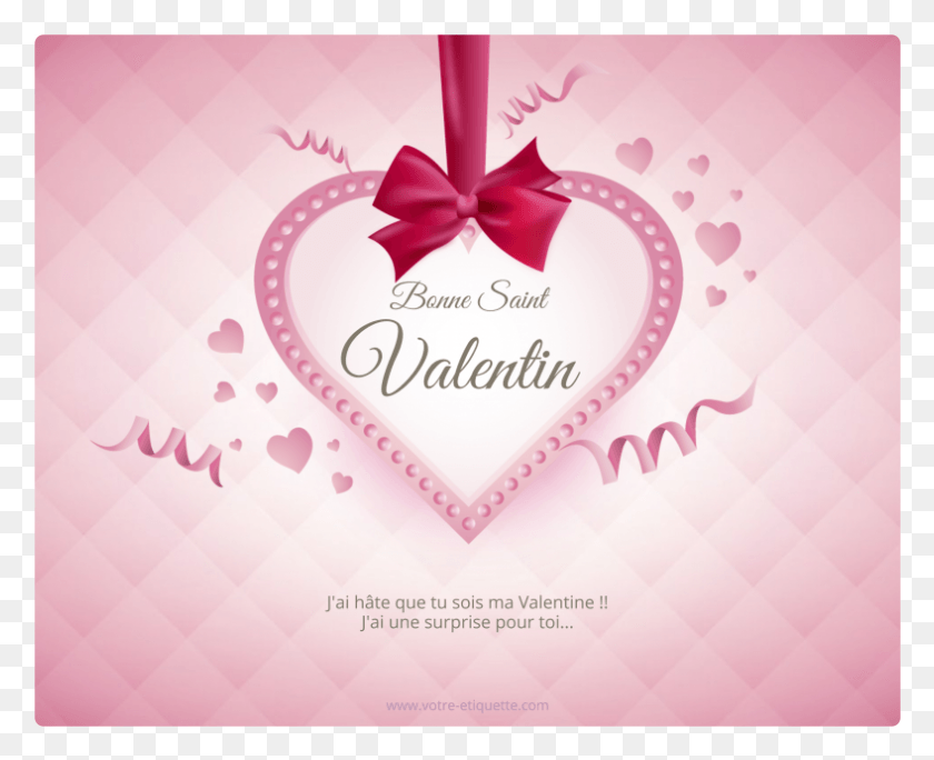 788x631 Personalized Label Sticker Template Heart Ribbon, Envelope, Mail, Greeting Card HD PNG Download