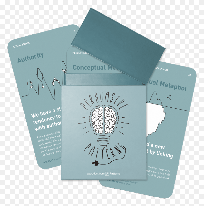 800x809 Persuasive Patterns Card Deck, Flyer, Poster, Paper HD PNG Download