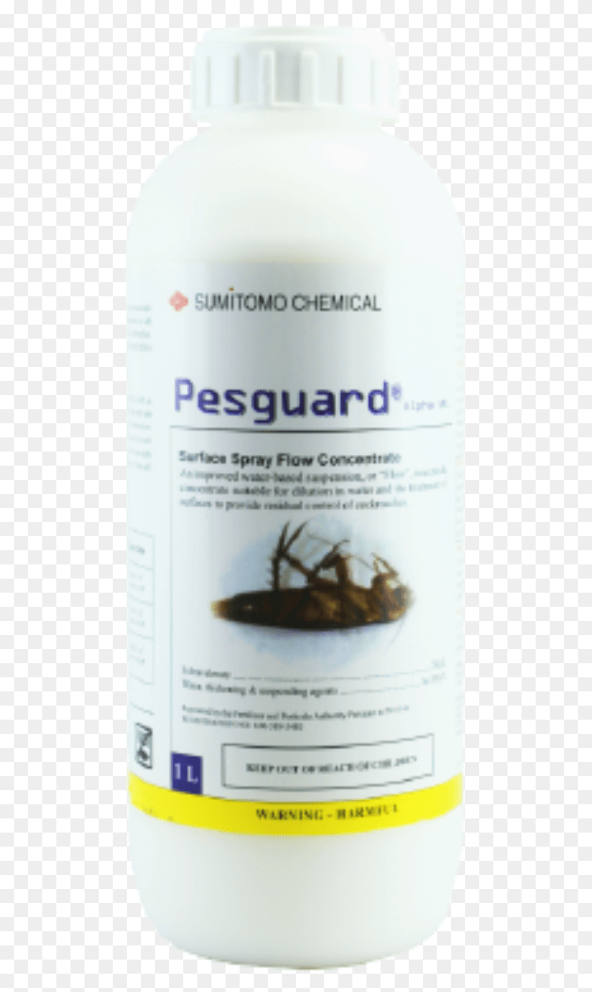 491x1346 Descargar Png Pesguard Alpha 5 Fl Pest Guard Chemical, Botella, Insecto, Invertebrado Hd Png