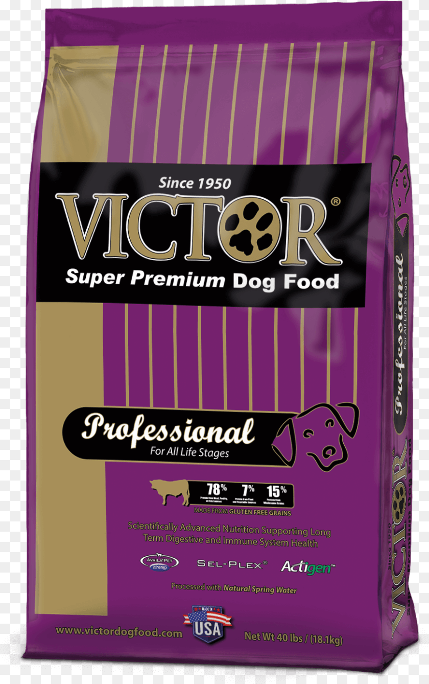 870x1386 Pet Extravaganza Victor Dog Food Purple Bag, Book, Publication Clipart PNG