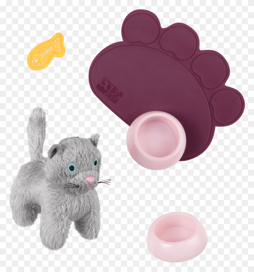 1602x1723 Pet Kitten Set For 18 Inch Dolls Our Generation Kledyr, Plush, Toy, Frisbee HD PNG Download