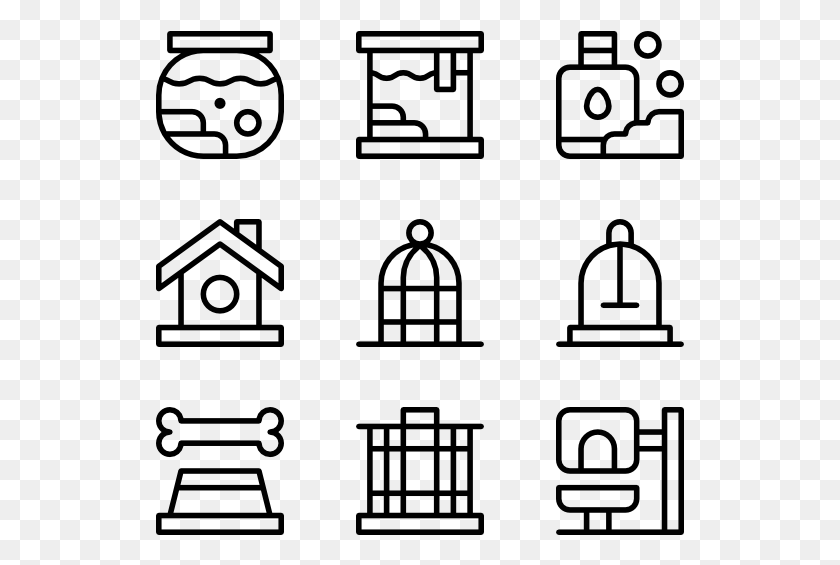 529x505 Pet Shop Real Estate Icons Transparent, Gray, World Of Warcraft HD PNG Download