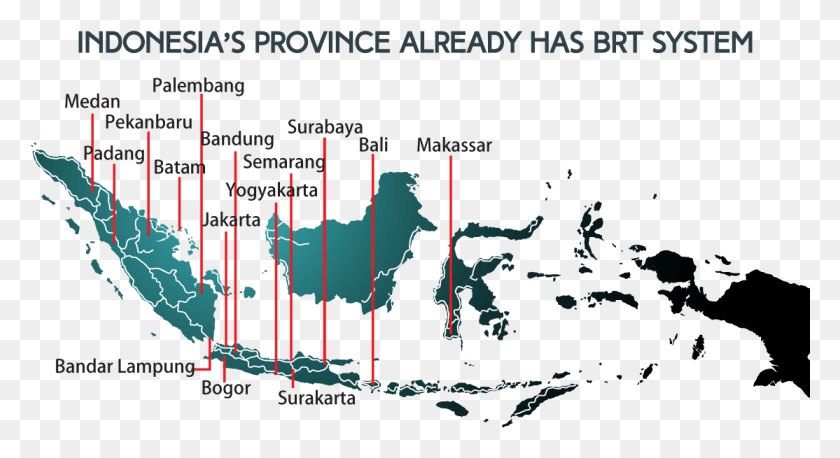 1114x569 Descargar Png Peta Brt Indonesia Mapa Vector Negro, Parcela, Cartel, Anuncio Hd Png