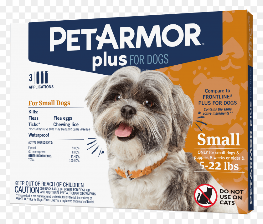 3098x2612 Petarmor Plus Профилактика Клещей От Блох Для Маленьких Собак Hd Png Скачать