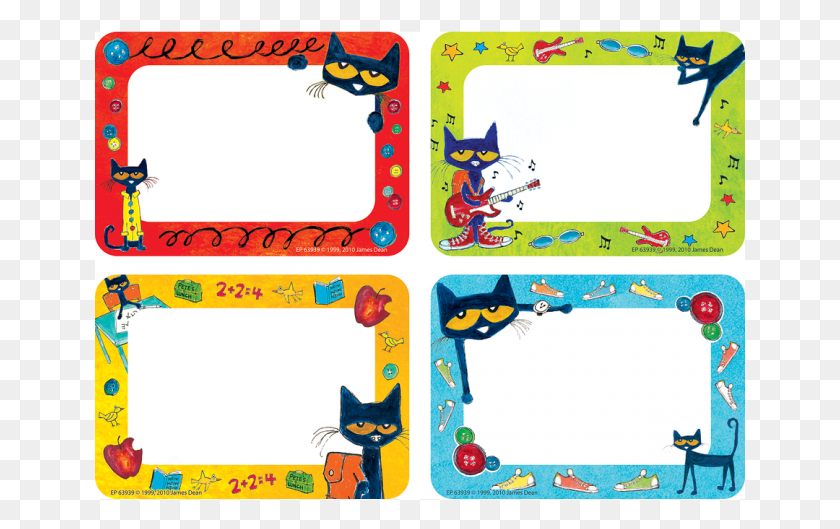 651x469 Pete The Cat Name Tagslabels Pete The Cat Name Tag, Text, Alphabet, Number HD PNG Download