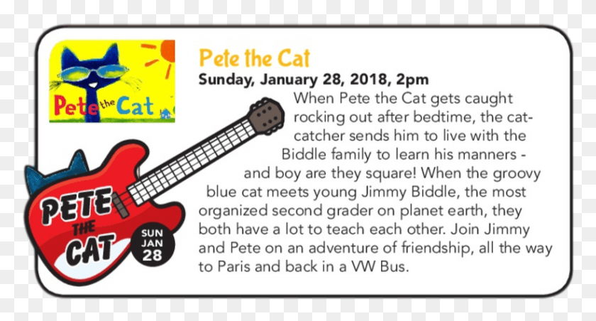 820x413 Pete The Cat Vector Black And White, Leisure Activities, Guitar, Musical Instrument HD PNG Download