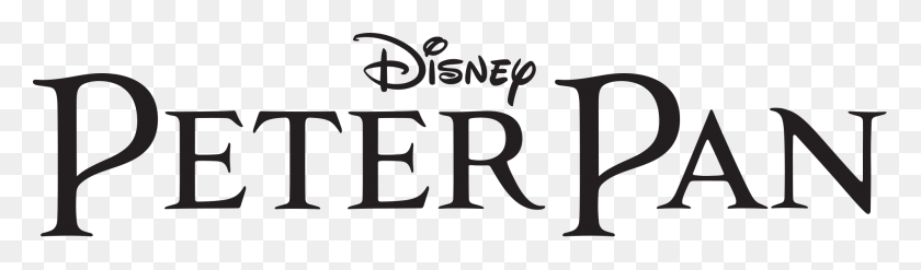 2000x480 Peter Pan Disney, Text, Number, Symbol HD PNG Download